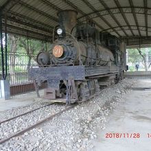 蒸気機関車がありました