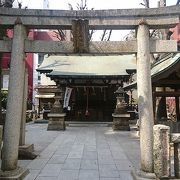 恵比寿西１丁目に鎮座している神社