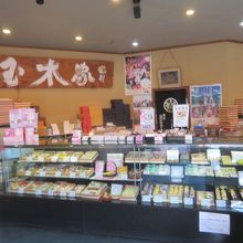 店内です