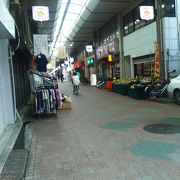 昔ながらの商店街