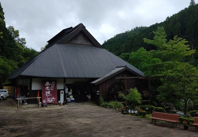 羽布ダム近くにある売店＆食事処