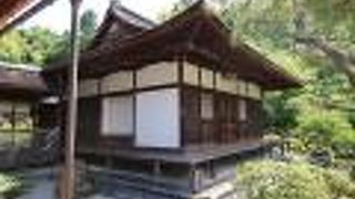 東求堂も国宝です。 