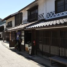 落ち着く町並みだ