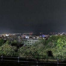 琵琶湖岸の夜景