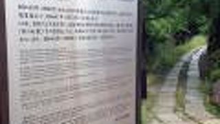 疎水沿いの散歩道