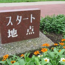 ウオーキングコース・ジョギングコースのスタート地点