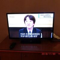 日本語の放送が見れました