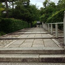 緩やかな階段です