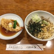 太めの蕎麦