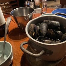 ムール貝の白ワイン蒸し