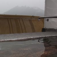 阿蘇を望む露天風呂
