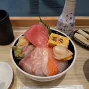 魚屋のお手軽海鮮料理店