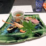 ゆったりとした空間で静かにお食事でき、岐阜の日本酒も揃っていて大満足