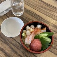 お米一粒まで美味しいですし、帆立がミルキーみたい！