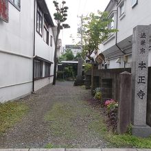 入り口の様子です。