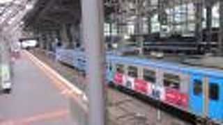 サザンクロス駅から乗車しました