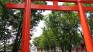 伏見稲荷大社の神輿が納められる場所