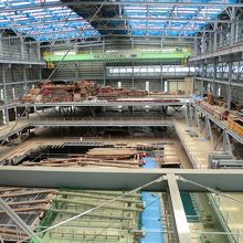 2013年の改修工事の様子