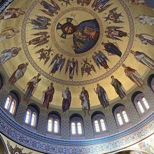 天井絵。顔がギリシャ