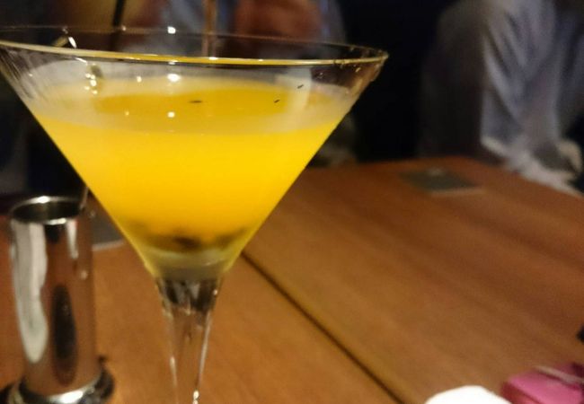 フレッシュフルーツのカクテル