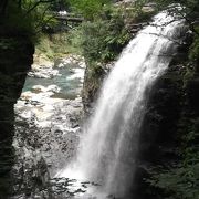 素晴らしい滝と渓流