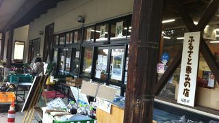 地場モノの野菜、農作物がメイン