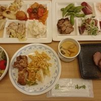 バイキング夕食の一例