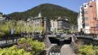 白鷺橋（下呂）：下呂温泉の中心部