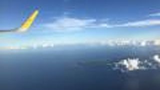 綺麗な離島の空港