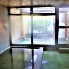 内風呂、露天風呂