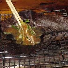 朝食の朴葉味噌は美味。