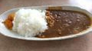 穴道湖を眺めながらこだわりのカレー