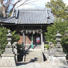 産土八幡神社の社殿