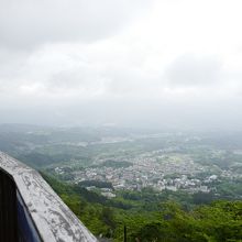 展望台からの眺めはなかなか。