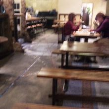 レトロな雰囲気の店内