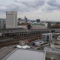 駅ビューのお部屋でした