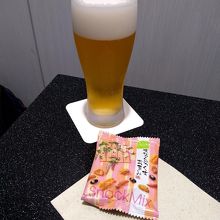 お楽しみの生ビール