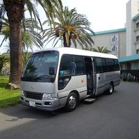 下田駅とのシャトルバスがありました。