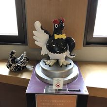 館内のマスコット