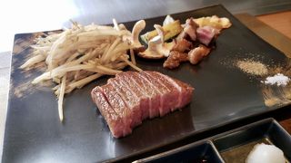 帝国ホテルで鉄板焼きランチ！