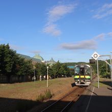 ＪＲ昆布駅に隣接してます