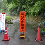 2019年の台風被害で、現在は滝には行けず。林道も車両通行禁止で入口まで1.5キロ歩き。