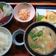 名は体を表さないとん汁定食