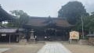 地元で愛される古い神社