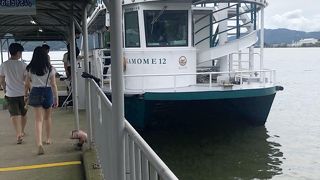 どちらかと言うと天橋立駅からケーブルカー乗り場までの移動手段