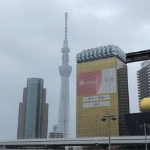 吾妻橋から撮影！