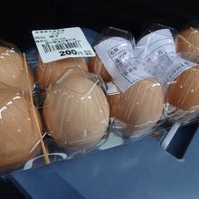 地元産の玉子を購入