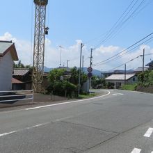 一里塚の周りの風景