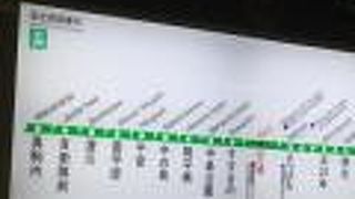 地上区間も多いです