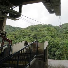 山頂駅へ